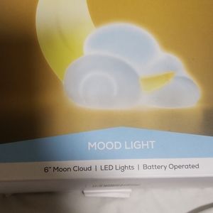 West & Arrow Moon Cloud Mood Battery LED Light